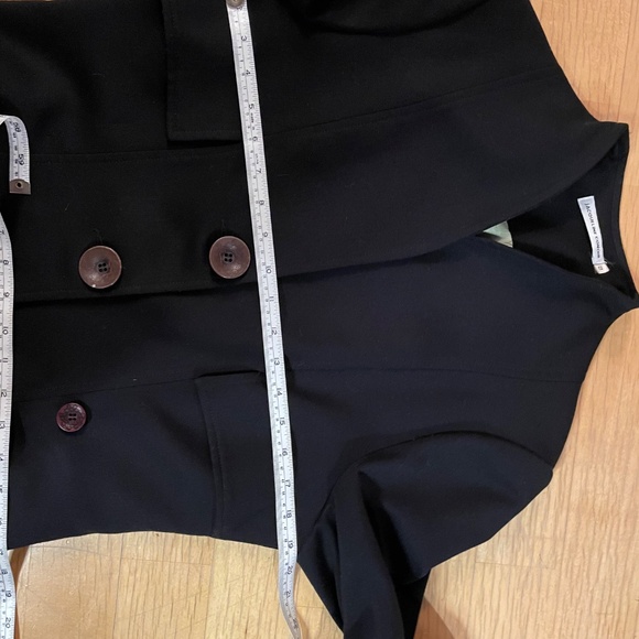Jacqueline Conoir Blazer Black Size 12 - Picture 7 of 8